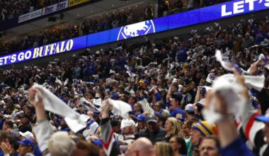 Sabres Blade Gang, explained: Meet the diehard Buffalo fans bringing historic tradition back to NHL playoffs