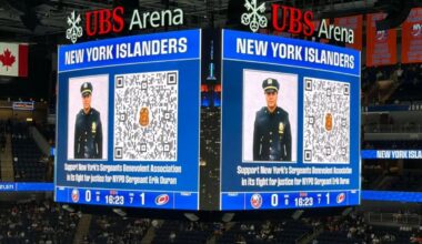 Islanders fans rally behind jailed ‘cooler cop’ Erik Duran after launch of defense legal fund