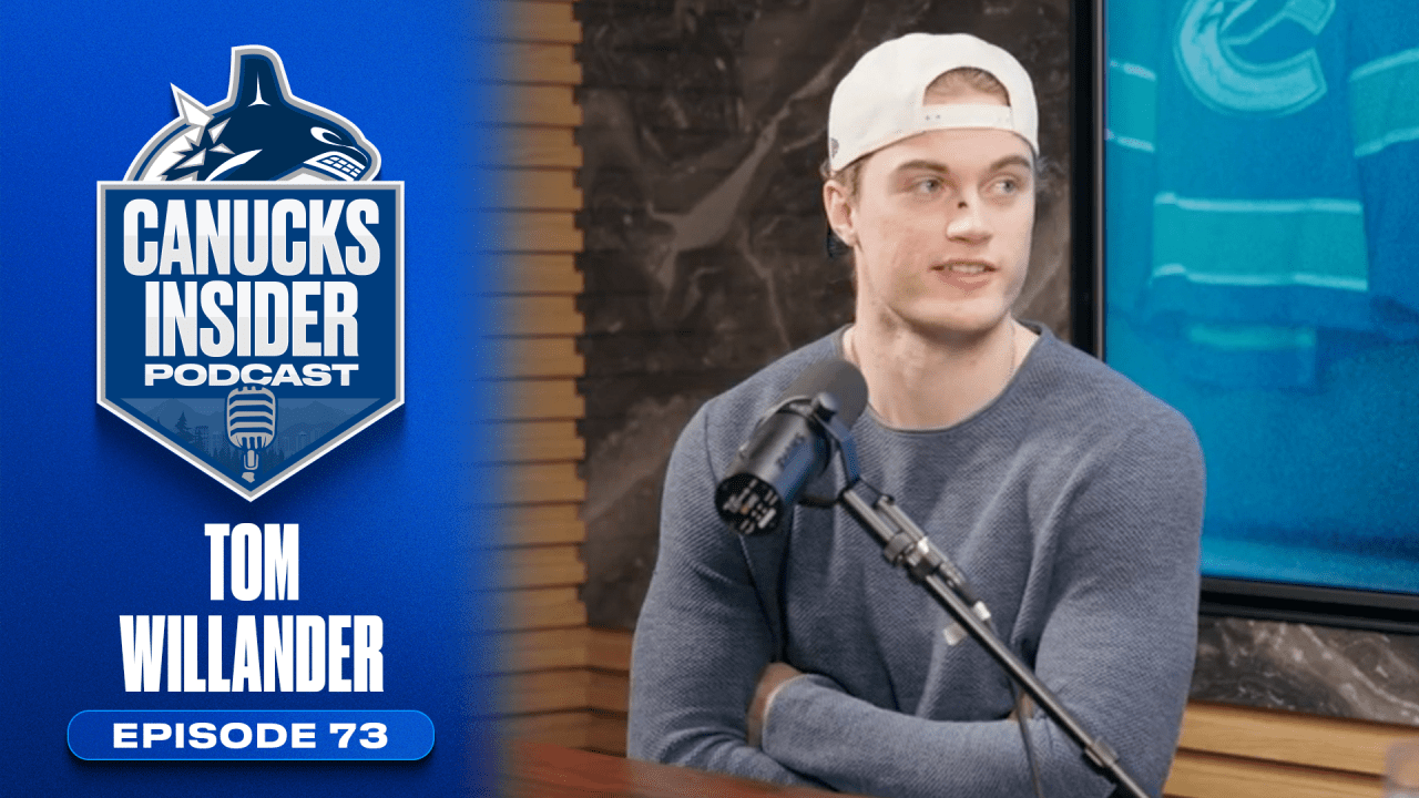 Tom Willander Joins Canucks Insider Podcast to Discuss his Rookie Season and Offseason Plans