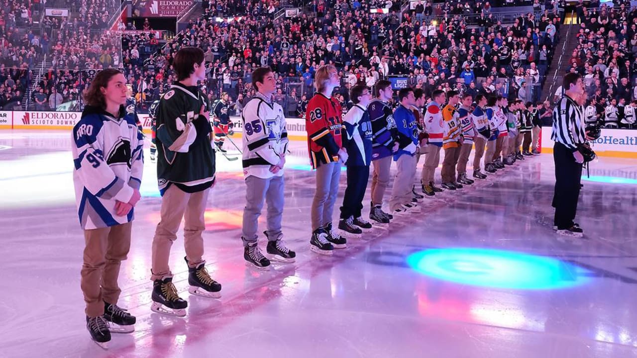 Blue Jackets present USA Hockey Night