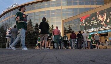 Wild hoping to get a big boost from fans not inside Grand Casino Arena with an outdoor watch party