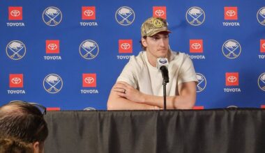Thompson is proud of what the Sabres did, but wants more