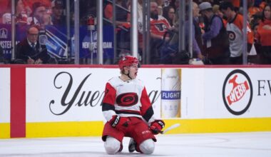 Blake's OT goal lifts Hurricanes 3-2 over Flyers for second straight playoff series sweep