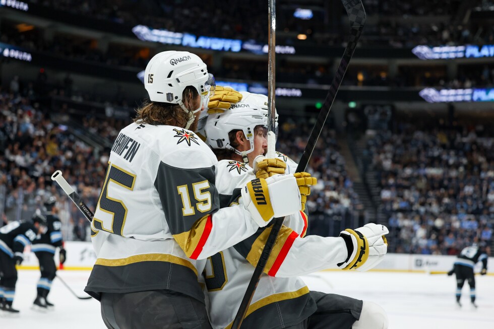 Mitch Marner scores twice to help Golden Knights eliminate Mammoth with Game 6 win