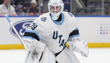 Utah Mammoth parting ways with goaltender Connor Ingram