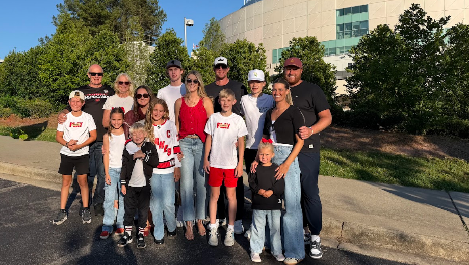 Ghost Pirates head coach Jared Staal cheering on brother Jordan in Stanley Cup Final