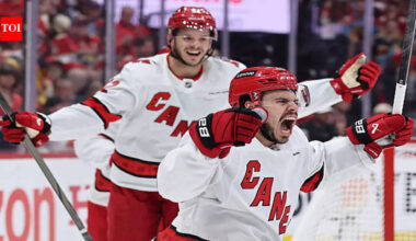 Carolina Hurricanes win the Stanley Cup after 20 years, defeating the Vegas Golden Knights in Game 6 | NHL News