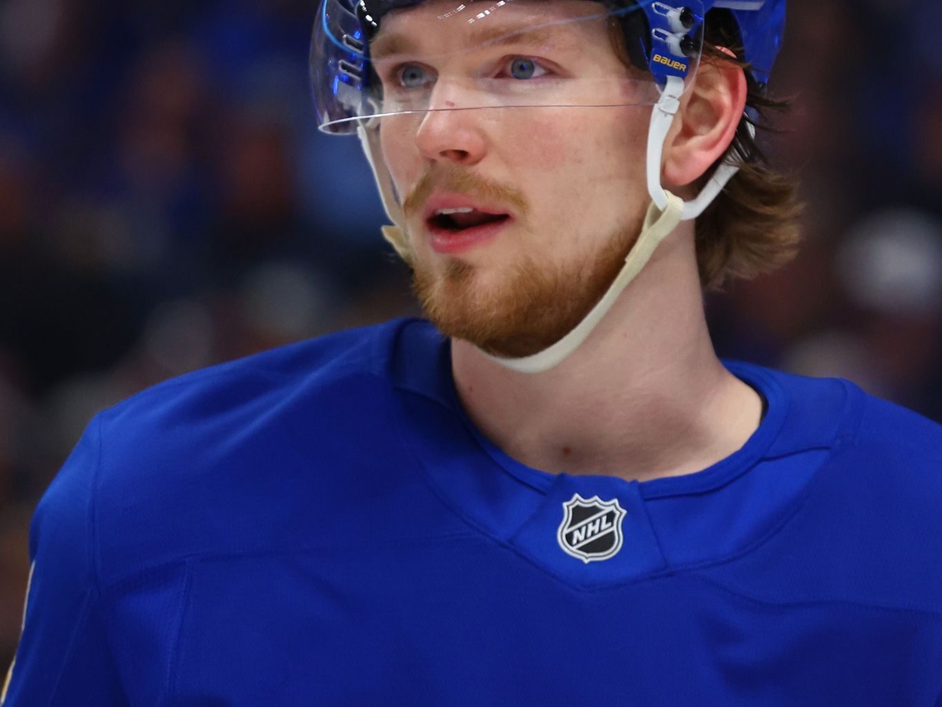 Byram says he's ready for his new opportunity as the No. 1 defenseman for the Blackhawks
