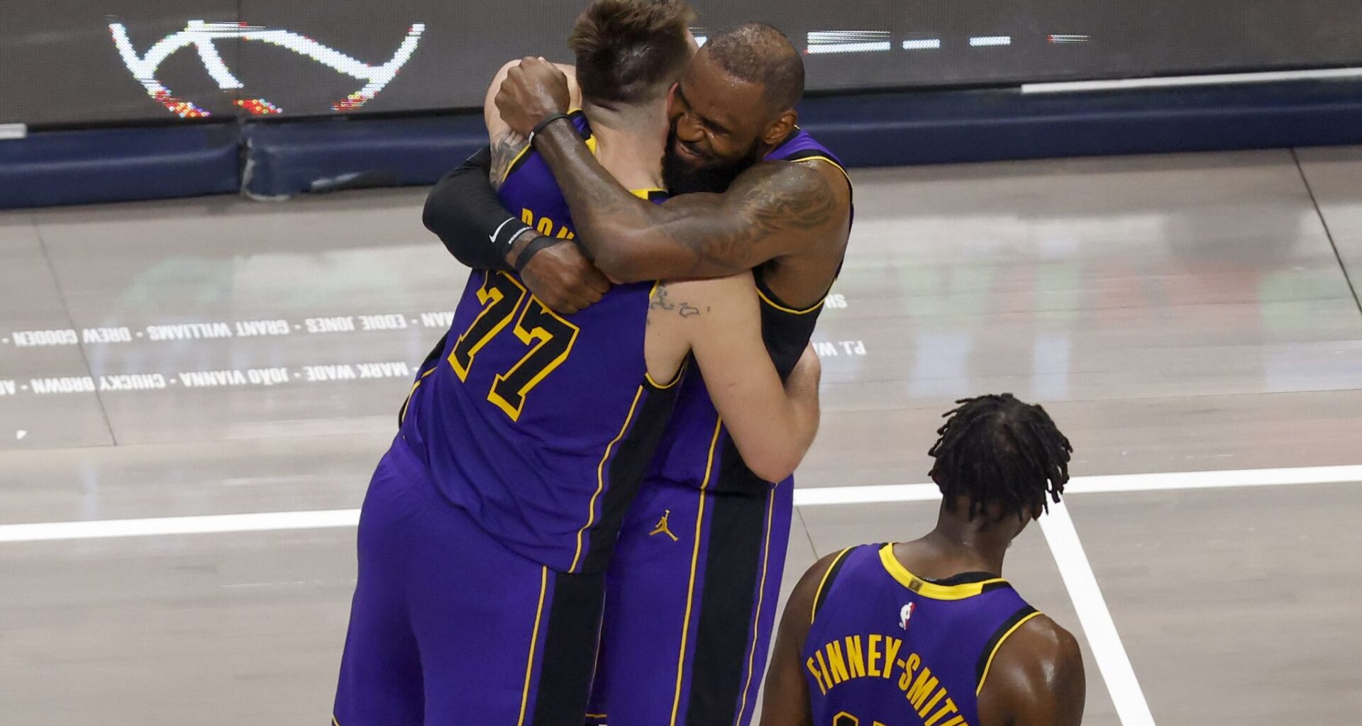 Lakers star Luka Doncic posts farewell message to LeBron James