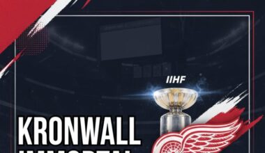 Red Wings Great Niklas Kronwall Enters IIHF HOF