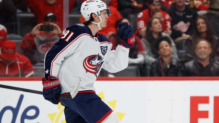 Blue Jackets' Kent Johnson gets major trade update after frustrating end to season