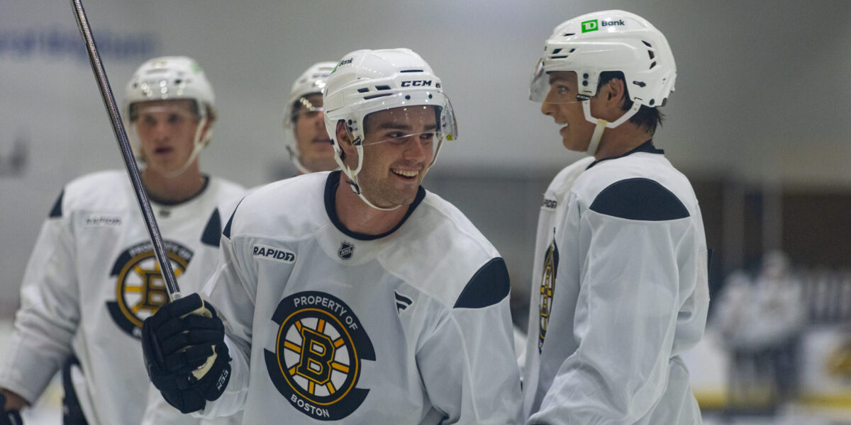 Andre Gasseau Boston Bruins Development Camp