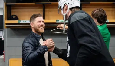 Joe Pavelski is going from coaching his son's team to a Maple Leafs head coaching interview