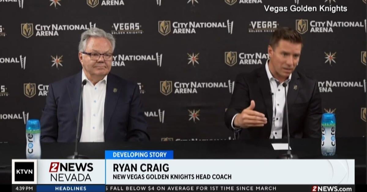 Vegas Golden Knights held a press conference with their new coach | Local News