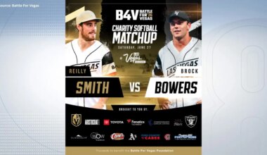 Rosters revealed for Vegas Golden Knights, Raiders charity softball game