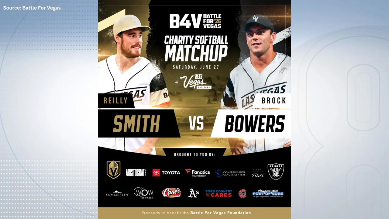 Rosters revealed for Vegas Golden Knights, Raiders charity softball game