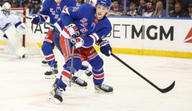 New York Rangers’ 2025-26 Report Cards: Gabe Perreault - The Hockey Writers - New York Rangers
