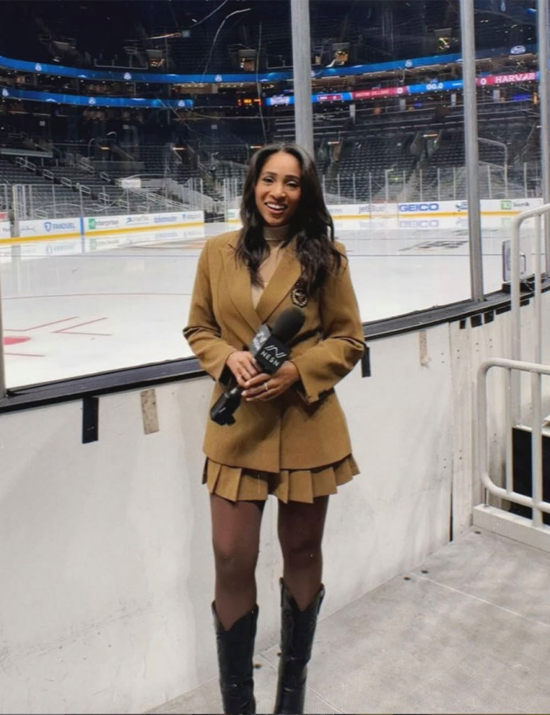 Sports reporter Kasey Hudson said New England sports network NESN did not renew her contract in a social media post on Tuesday, June 2, 2026.
