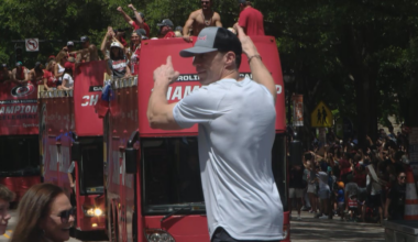 Sea of Hurricanes fans flood Raleigh, celebrating their Stanley Cup champions