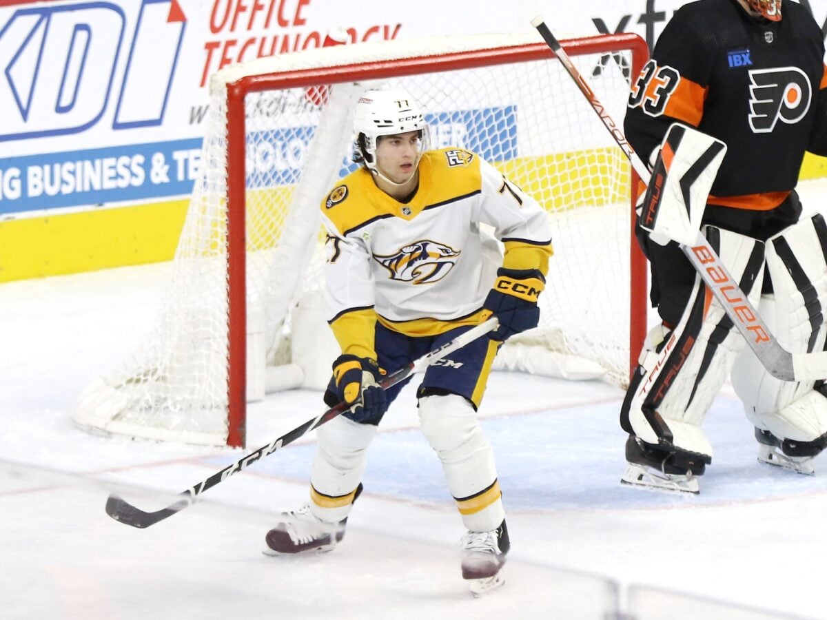 Luke Evangelista Nashville Predators