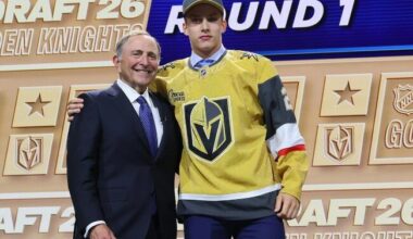 Golden Knights select Juho Piiparinen with No. 29 overall pick in 2026 NHL Entry Draft