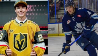 Golden Knights select Ben Wilmott and Sean Burick in third round of 2026 NHL Draft