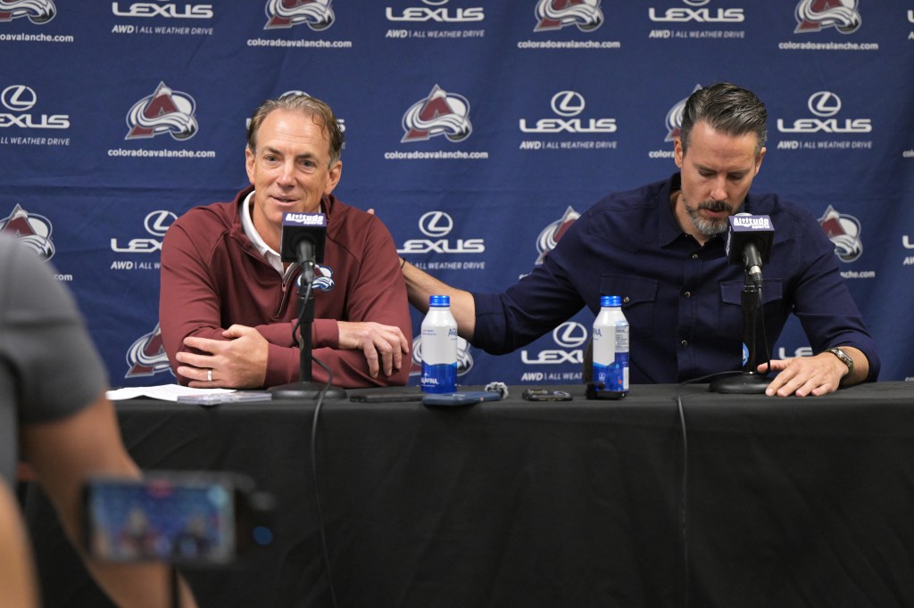 Avalanche's Joe Sakic, Josh Kroenke preach continuity