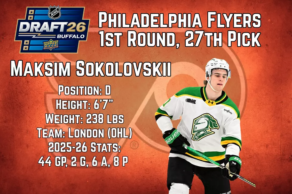 Philadelphia Flyers Maksim Sokolovskii