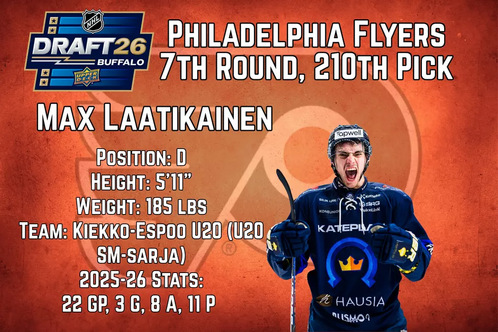 Philadelphia Flyers Max Laatikainen