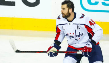 Capitals' Tom Wilson Finishes 24th In Selke Voting, Aliaksei Protas & Justin Sourdif Also Earn Consideration
