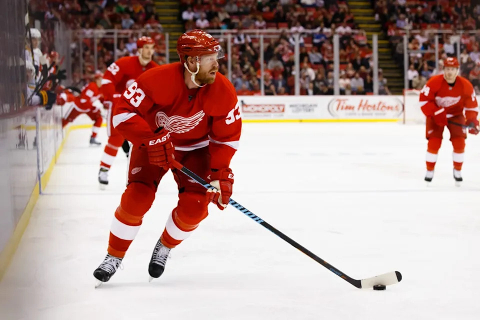 NHL: Buffalo Sabres at Detroit Red Wings