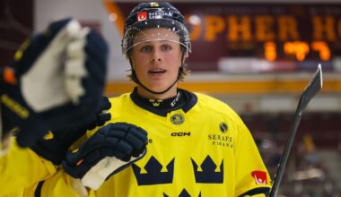 Stenberg fired up to show off skills at NHL Scouting Combine
