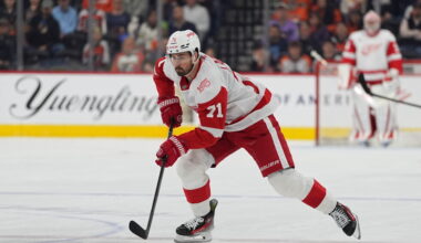 Red Wings captain Dylan Larkin submits 3-team trade list of desired destinations, AP source says