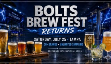 Bolts Brew Fest Returns to Tampa for a Big Summer Night of Beer, Hockey, and Lightning Energy
