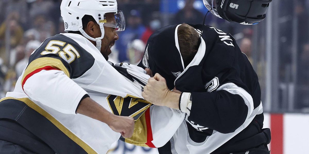 Red Wings acquire bruiser Keegan Kolesar in trade with Vegas