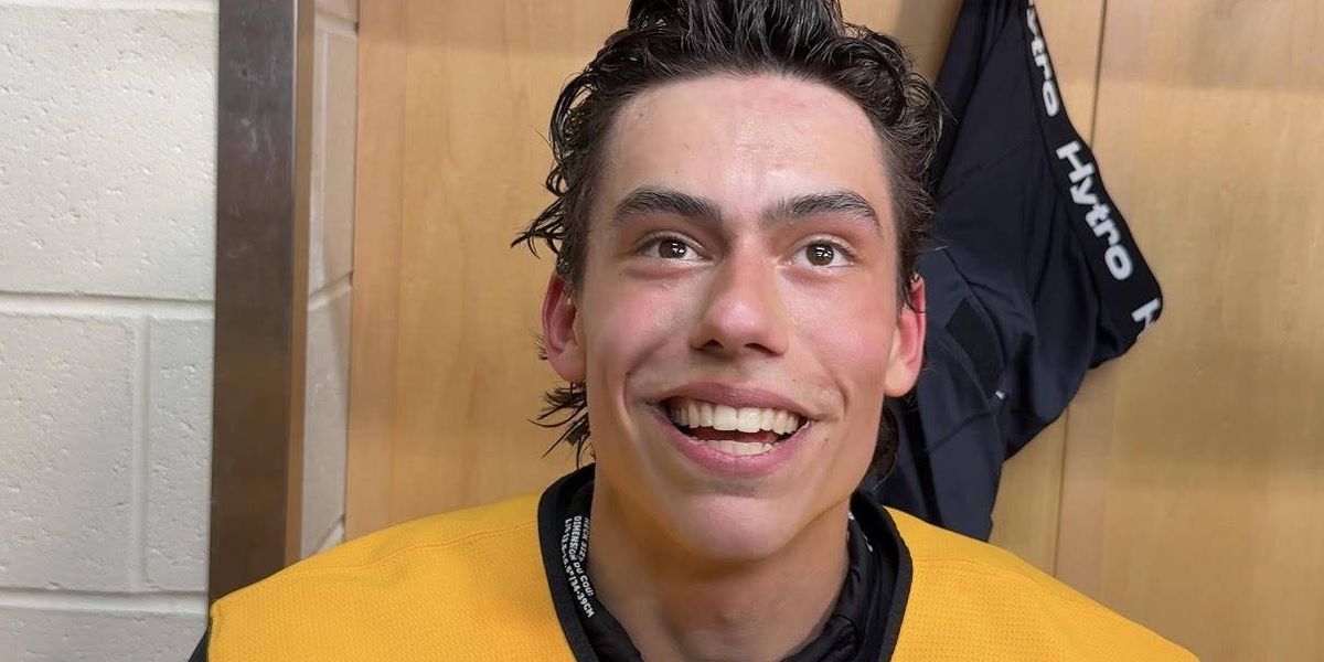 Markus Ruck with big goals, great experience at Pens camp