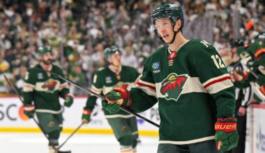 MN Wild Star Trying to Hang at ACC Celeb Golf Tournament