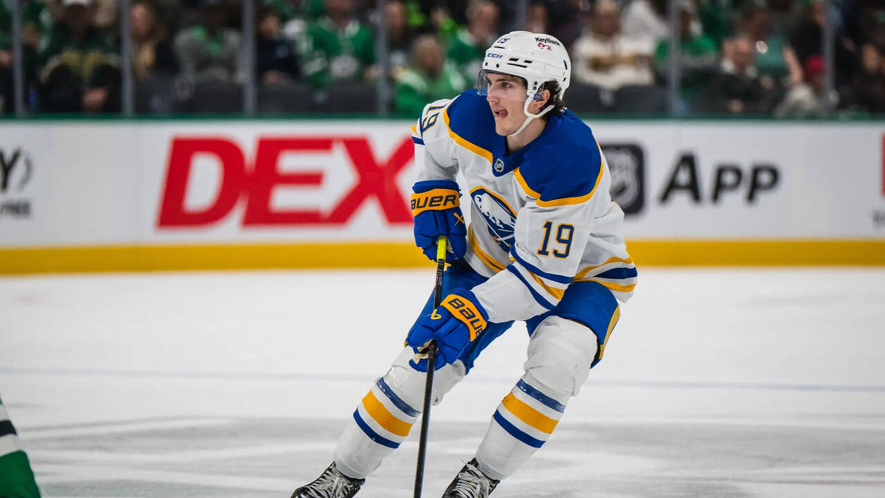 Buffalo Sabres sign forward Peyton Krebs to a four-year extension contract avoiding potential salary arbitration | NHL News