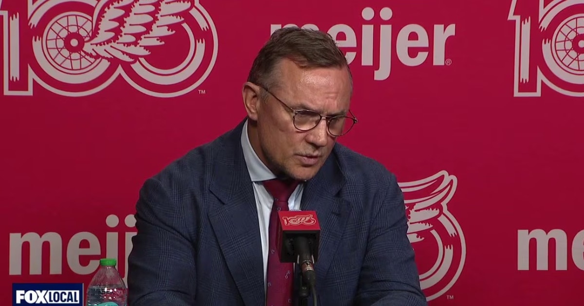 Steve Yzerman out as Red Wings GM, amid 'leadership transition'