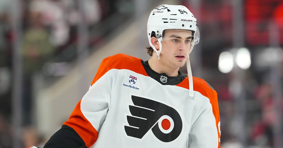 Porter Martone returns to Flyers dev camp: 'There's still a team to make and a job to earn'
