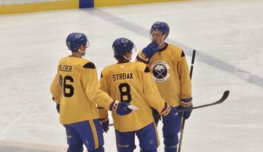 Mike Leone enjoys seeing progress of Sabres' prospects