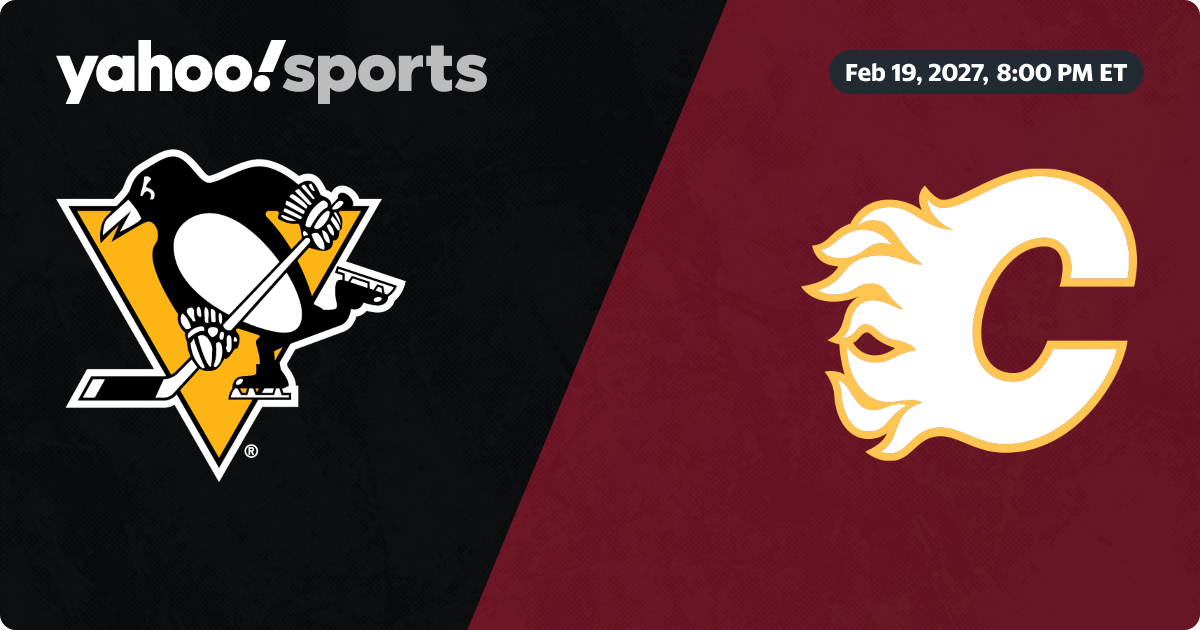 Pittsburgh Penguins @ Calgary Flames: Live game updates, stats, play-by-play