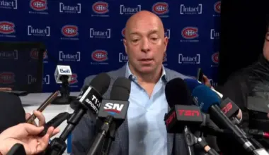 Photo of Montreal Canadiens GM Kent Hughes