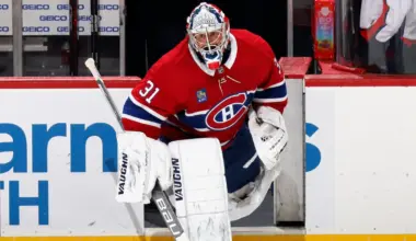 Photo of former Canadiens organization Goalie Hunter Shepard (31)