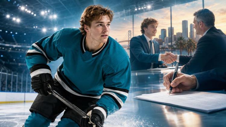 Macklin Celebrini signs record-breaking NHL contract