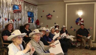 Boston Bruins anthem singer performs with residents at long-term care facility