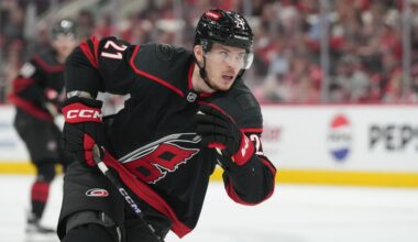 2 Scenarios for the Blues to Acquire the Hurricanes' Nikishin - The Hockey Writers - St Louis Blues