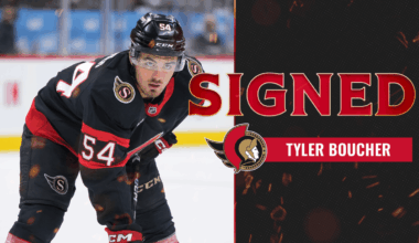 Senators agree to terms with forward Tyler Boucher on a one-year, two-way NHL contract – Belleville Sens