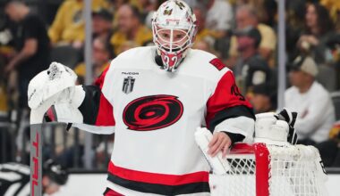 Hurricanes Sticking With Bussi & Kochetkov as the Tandem Makes Sense - The Hockey Writers - Carolina Hurricanes