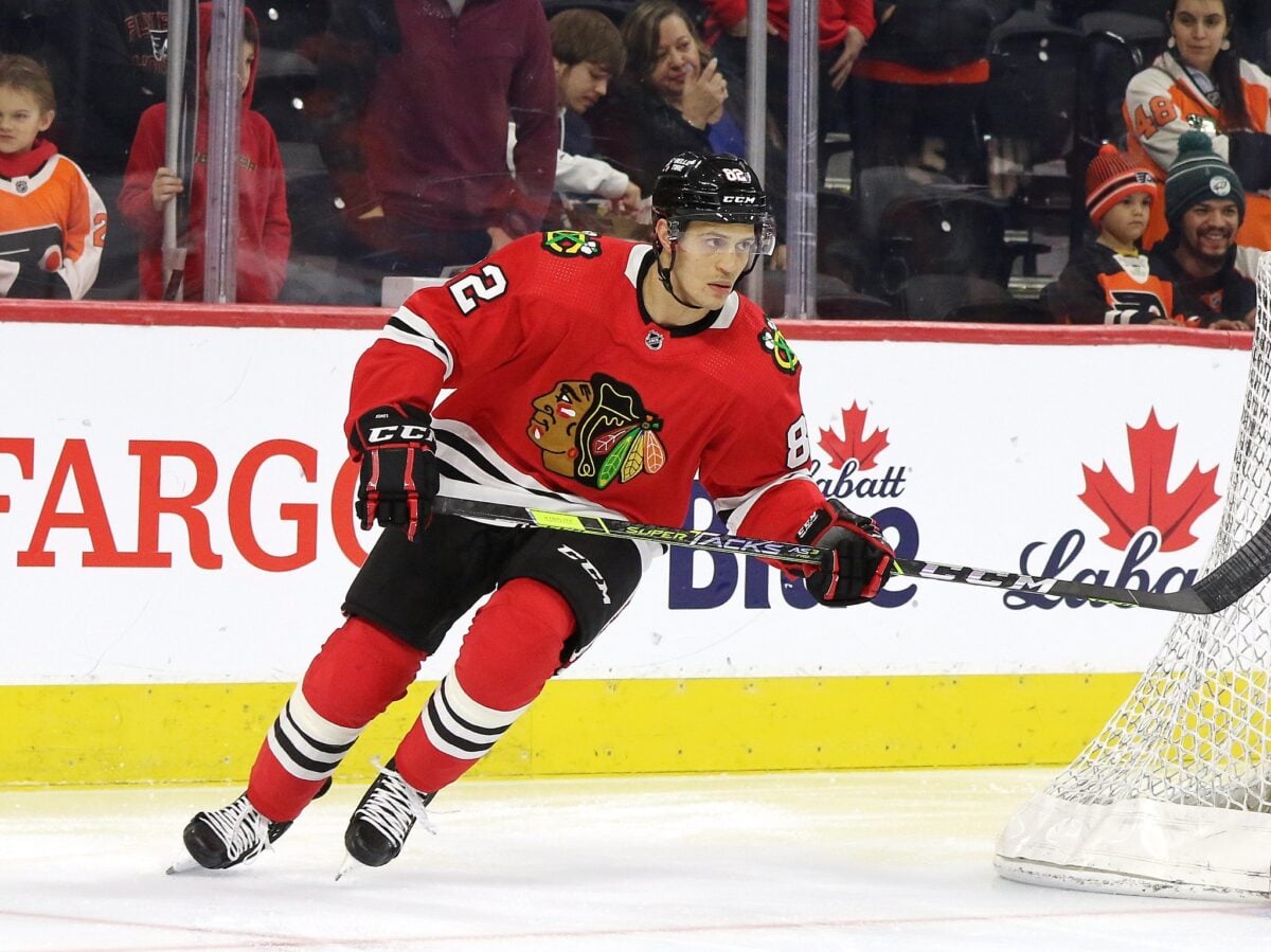 Caleb Jones Chicago Blackhawks